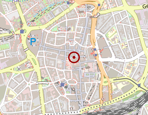 Karte: Ergotherapie Meyer GmbH - Angebot - Praxis 1 - Angebot Hohenbusch Markt