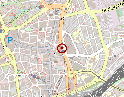 Karte: Apotheke Rathaus Galerie