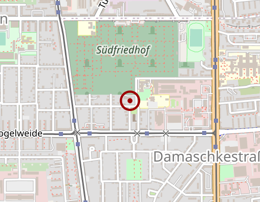 Karte: AWO Altenhilfe Halle (Saale) gGmbH Alten- und Pflegeheim "Drosselweg"