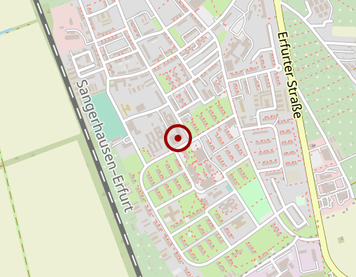 Karte: DRK Seniorenzentrum "Kyffhäuserblick" Tagespflege