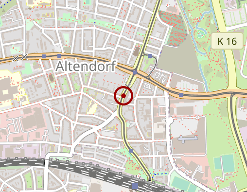 Karte: Jensurski Petra Physiotherapie