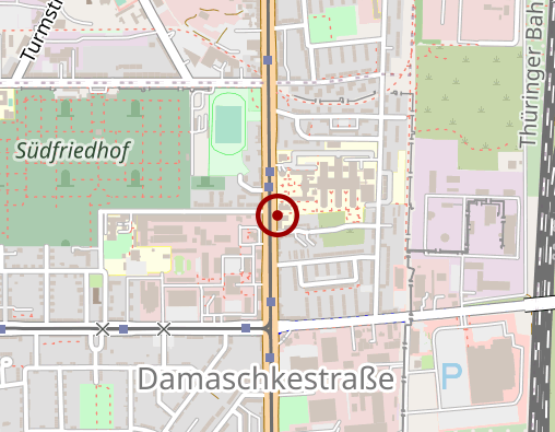 Karte: Apotheke am Bergmannstrost