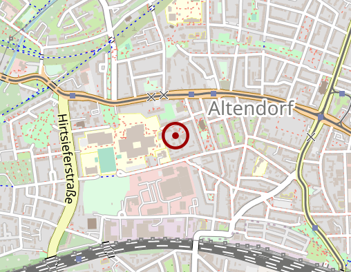 Karte: Betreutes Wohnen Schwester K. Rosenkranz-Staatz