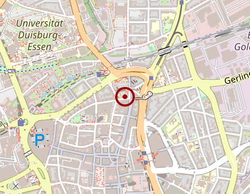 Karte: Taxi Essen e.G.