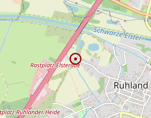 Karte: DRK Sozialstation Ruhland BG