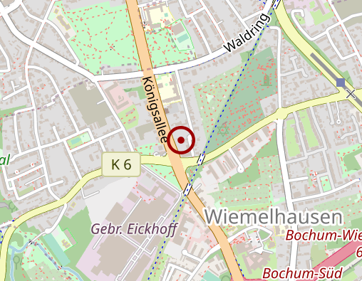 Karte: Hospiz St. Hildegard gGmbH