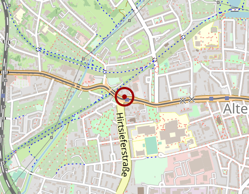 Karte: Bockmühlen-Apotheke