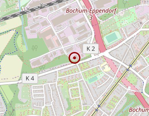 Karte: BEWATT Werkstatt für psychisch behinderte Menschen