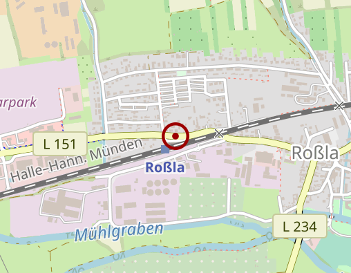 Karte: Evangelisches Alters- und Pflegeheim "Marienstift" Roßla