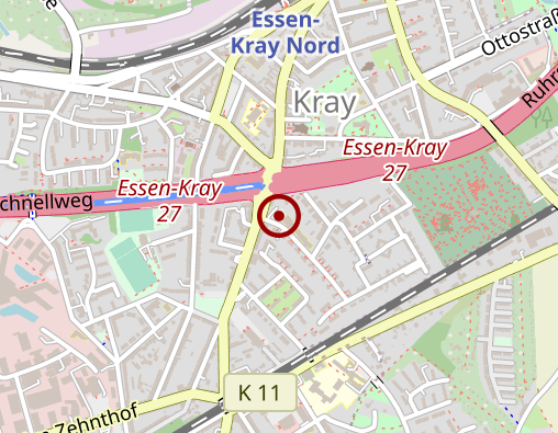 Karte: Tagespflege im Diakoniezentrum Kray