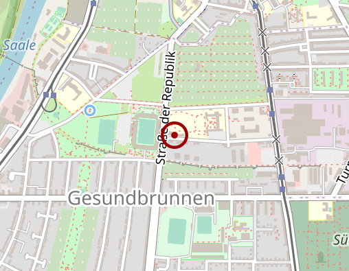 Karte: Paul-Riebeck-Siftung zu Halle an der Saale Tagespflege im Riebeckpark