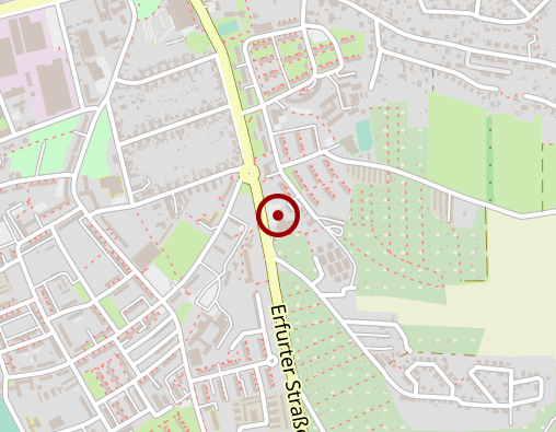 Karte: B & B Ihr Pflegeteam Sangerhausen GbR, Ambulanter Pflegedienst