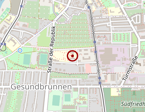 Karte: Paul-Riebeck-Stiftung zu Halle an der Saale Altenpflegeheim im Riebeckpark