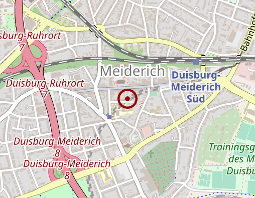 Karte: Psychiatrische Hilfsgemein schaft Duisburg gGmbH