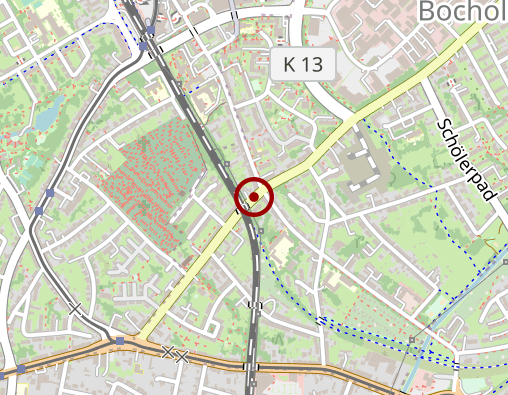 Karte: Evitas Service-Gesellschaft für Senioren u. Behinderte mbH