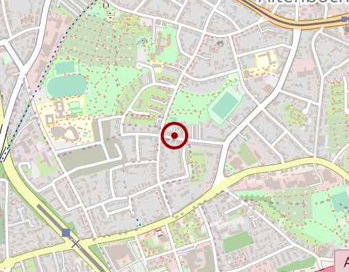 Karte: Teubner Karla Praxis für Psychotherapie