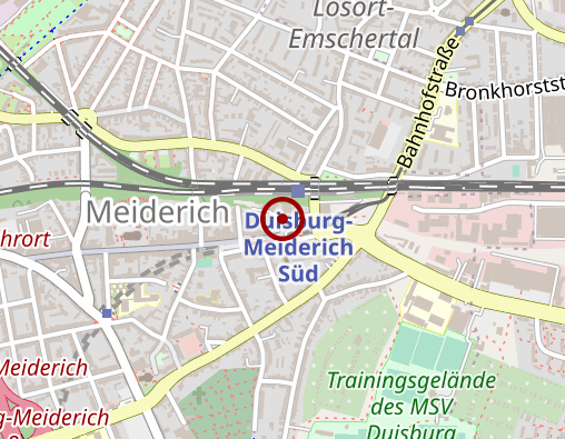 Karte: Aktiv Meiderich Bahnhof Physioteam