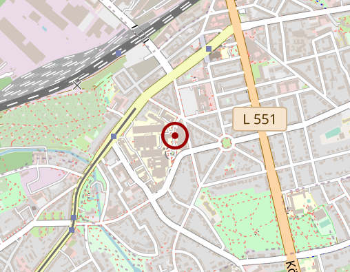 Karte: Berufsgenossenschaftliches Universitätsklinikum Bergmannsheil gGmbH