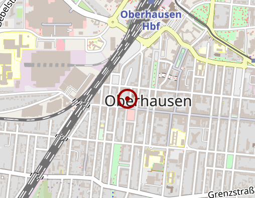 Karte: Christopherus Pflegedienst GmbH Oberhausen