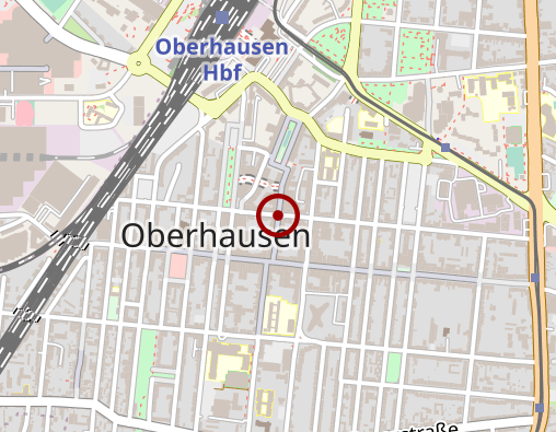 Karte: Arbeiterwohlfahrt Sozialstation Oberhausen