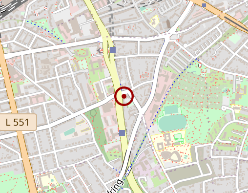 Karte: Hochschule für Gesundheit