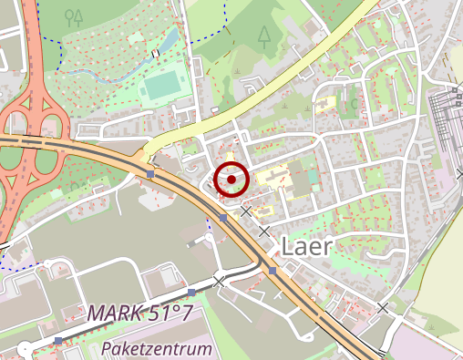 Karte: Glückauf-Apotheke-Laer