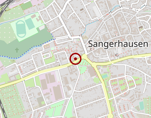 Karte: DSD Diakonische Dienste gGmbH Sangerhausen