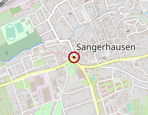 Karte: solweo Südharz Sozialstation mobil