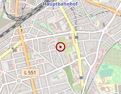 Karte: St. Mauritius-Stift