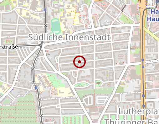 Karte: advita Pflegedienst GmbH Tagespflege Halle