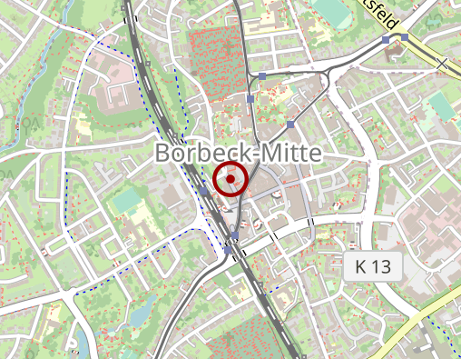 Karte: Ambulante Borbecker Gemeinschaftspraxis für Ergotherapie Förster u. Kübler