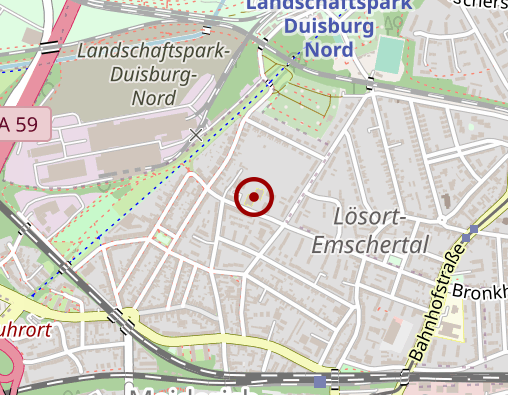 Karte: Seniorenzentrum am Landschaftspark