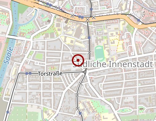 Karte: Gesundheitszentrum Halle Glaucha