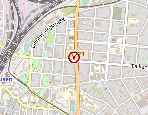 Karte: AMEOS Pflege Zentrum Josefinum