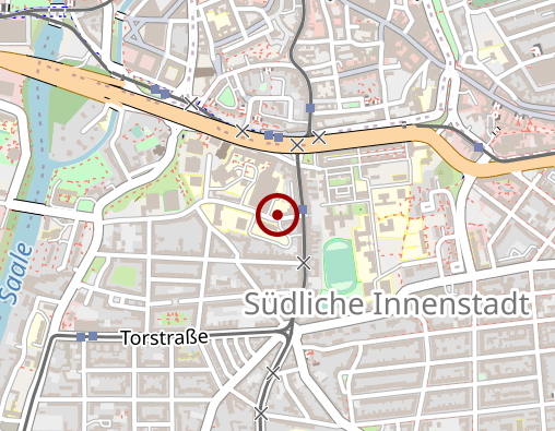 Karte: Hospiz Halle gGmbH