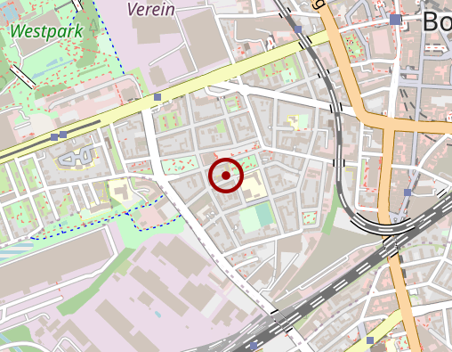 Karte: Diakonische Dienste Bochum Mitte/Nord