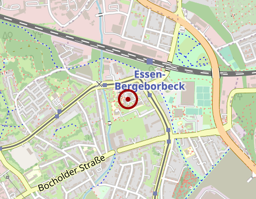 Karte: Elisabeth-Krankenhaus Essen, Geriatriezentrum Haus Berge