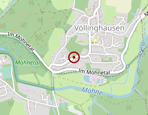 Karte: Tagespflege am Möhnesee