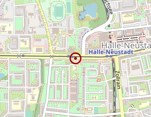 Karte: Lewida ambulante Dienste gGmbH