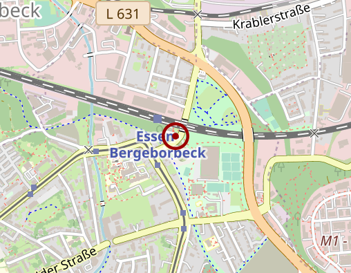 Karte: Taxi Essen e.G.