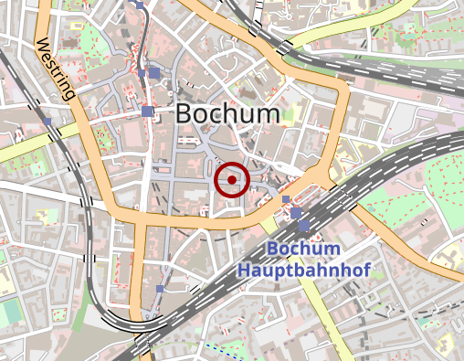 Karte: Akupunktur, Bochumer Orthopädische Gemeinschaftspraxis Dr. A. Pilchner, Dr. F. Pilchner,Dr. M. Otte