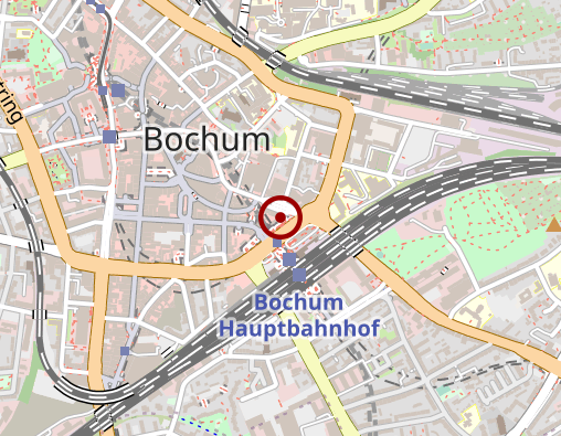 Karte: Altegoer-Buchholz-Eichler-Hausmann, Physiotherapie am Hauptbahnhof