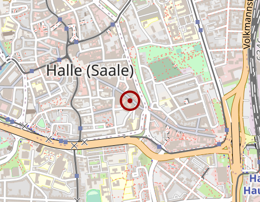 Karte: FPZ Rückentherapie Halle UG