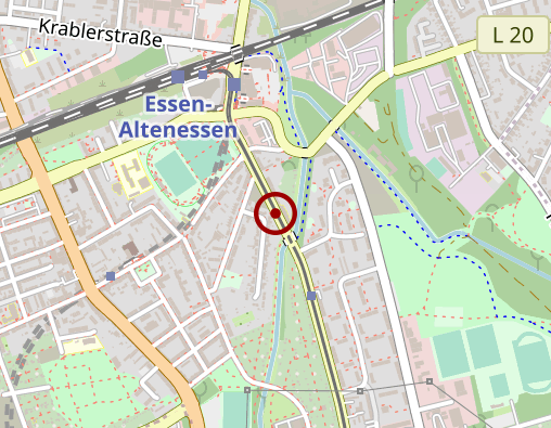 Karte: Altenessener Seniorenzentrum an der Berne