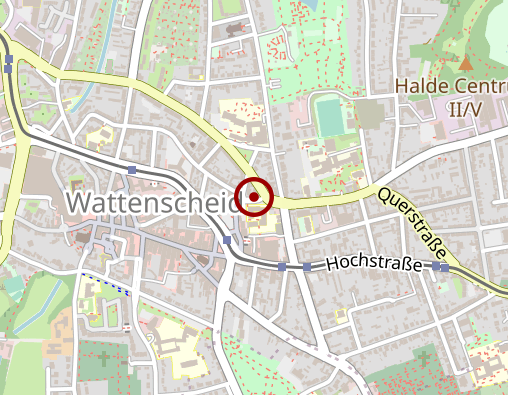 Karte: Deutsches Rotes Kreuz Kreisverband Wattenscheid e.V. -Behinderten Fahrdienst-