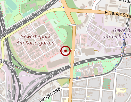 Karte: Arbeiterwohlfahrt Sozialstation Oberhausen