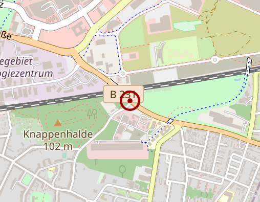 Karte: amb. Betreuungsdienst/Tagesbetreuung Zabel UG