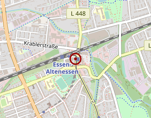 Karte: Taxi Essen e.G.