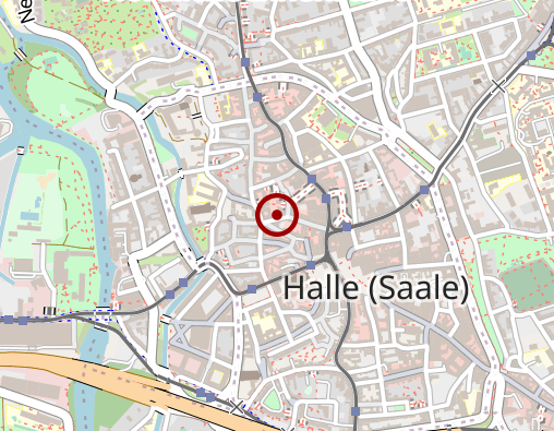 Karte: Apotheke am Händelhaus