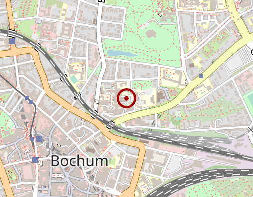 Karte: Augusta-Kranken-Anstalt gGmbH Bochum